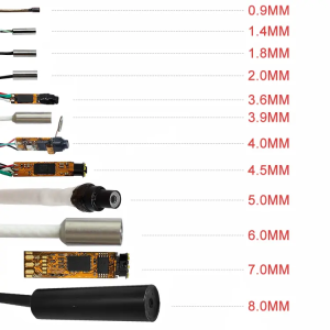 0.9mm – 8.0mm Diameter USB MiPi Smallest Endoscope Camera Module 0.16mp – 8mp AV mini Snake Tube
