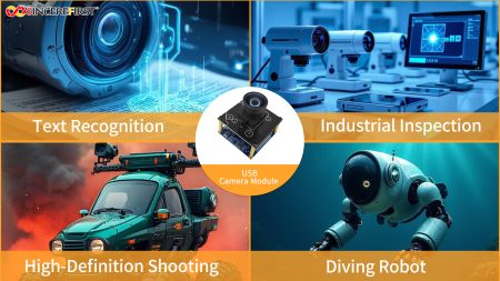 USB 2.0 With Mic OV9732 1MP Mini High-Speed Camera Module