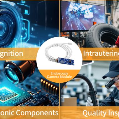 Dimmable 2MP Full-HD 6mm Diameter OV2740 CMOS Endoscope Camera Module