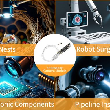 Medical Inspection 1MP HD Brigates ES101 Sensor USB Endoscope Camera Module