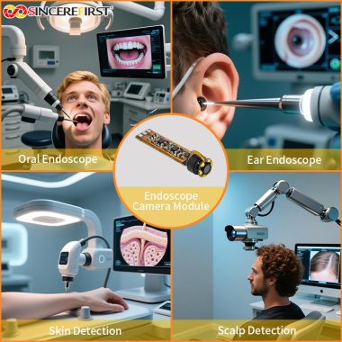 7.0mm Diameter 5MP GC5035 CMOS Sensor Micro Integrated Endoscope Camera Module