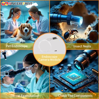 3.3mm Diameter OV9734 CMOS Sensor Separate Mini Endoscope Camera Module