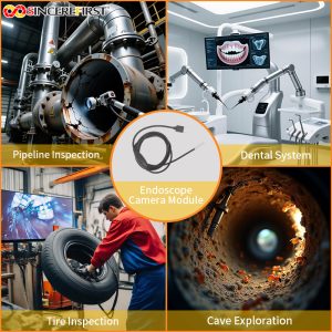 A2020 CMOS Sensor 1MP HD Image Wide Angle Type‑C USB Endoscope Camera Module