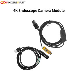 4K UHD CMOS Autofocus Endoscope Camera Modules with LED for High-Detail Inspection Applications