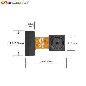 OV5640 CMOS Sensor 5MP HD DVP Fixed Focus Camera Module for Higher-Detail ESP32 Vision
