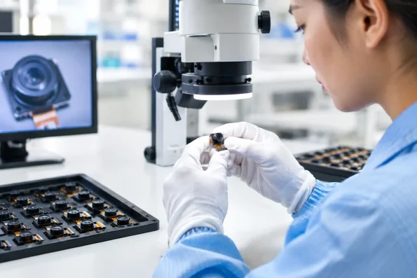 Quality Inspection Example for Camera Modules